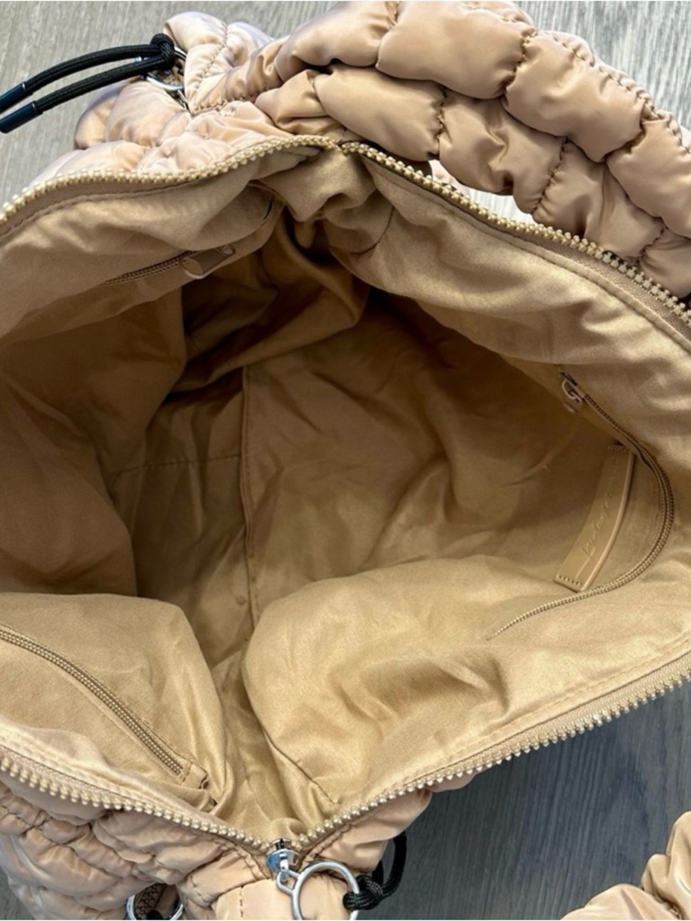 FP Movement Quilted Carryall Bag in Desert Sands - Picture 7 of 7